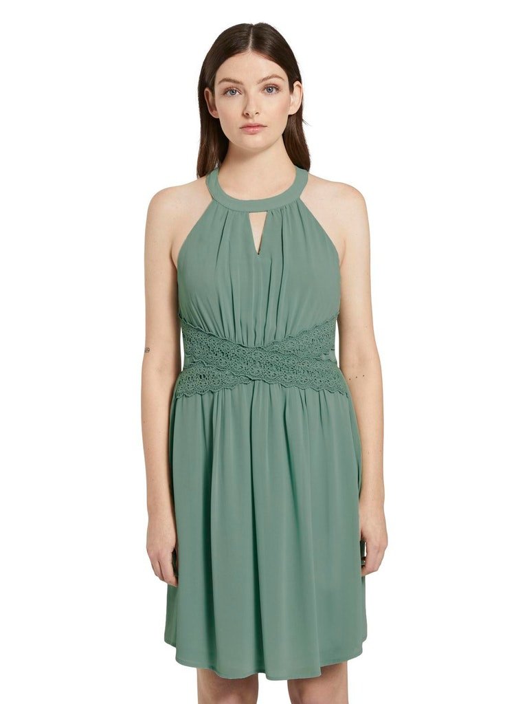 Fotografie Zelené dámské šaty Tom Tailor Denim