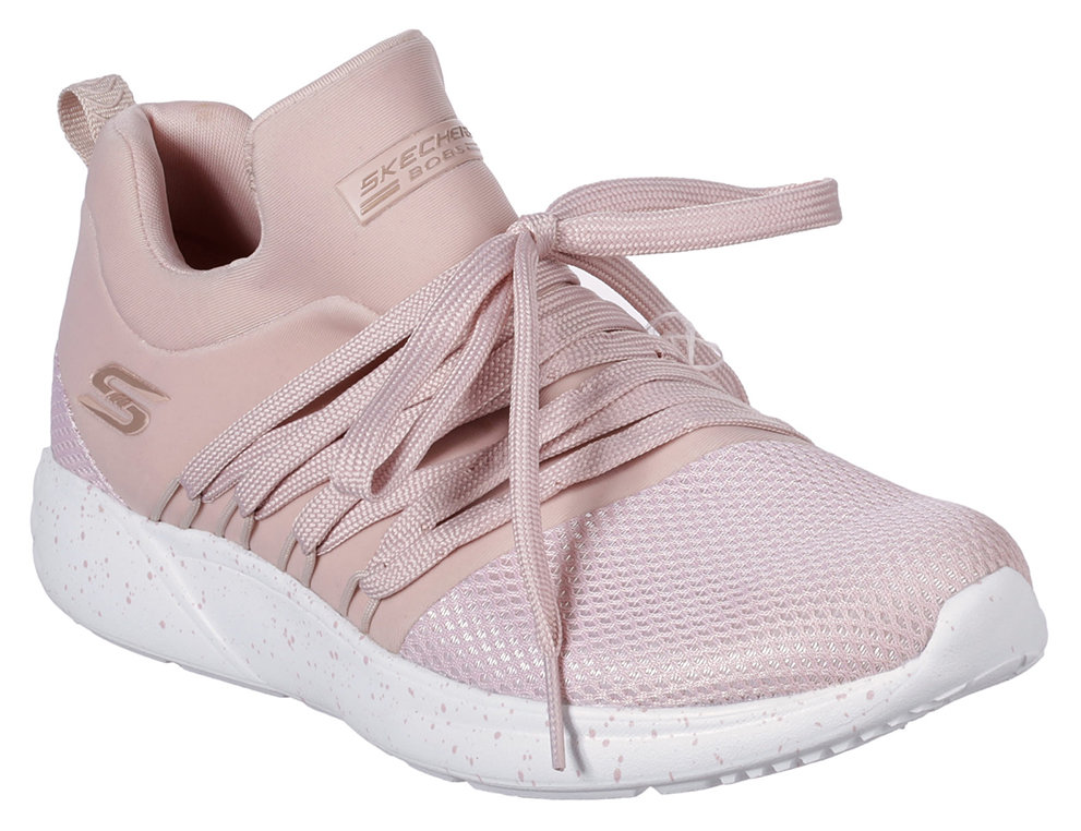 Skechers pudrově růžové tenisky Bobs Sparrow Moon Lighter