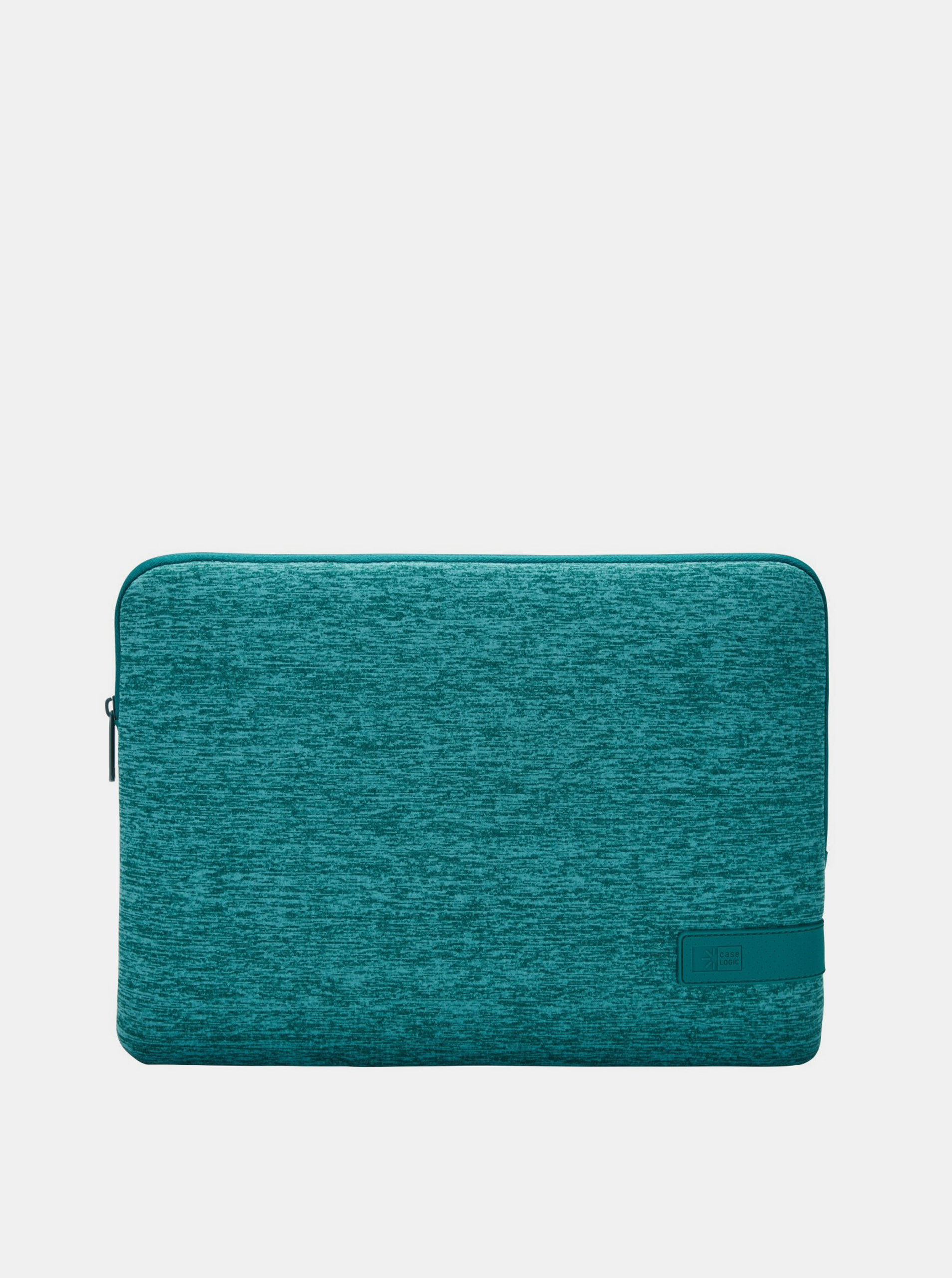 Tyrkysové žíhané pouzdro na notebook Case Logic Reflect 14"