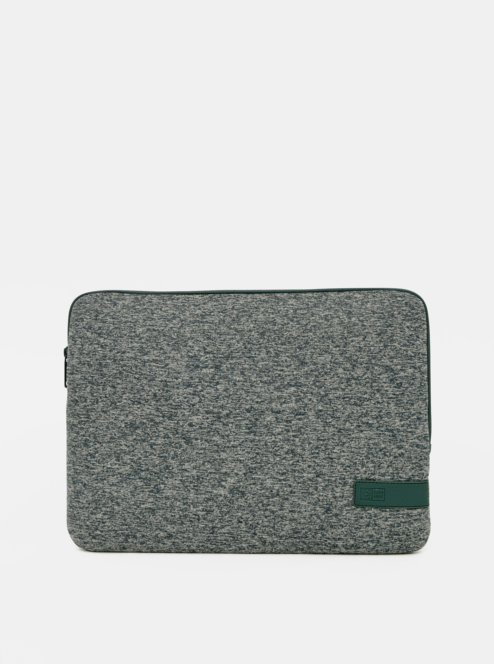 Zelené žíhané pouzdro na notebook Case Logic Reflect 14"
