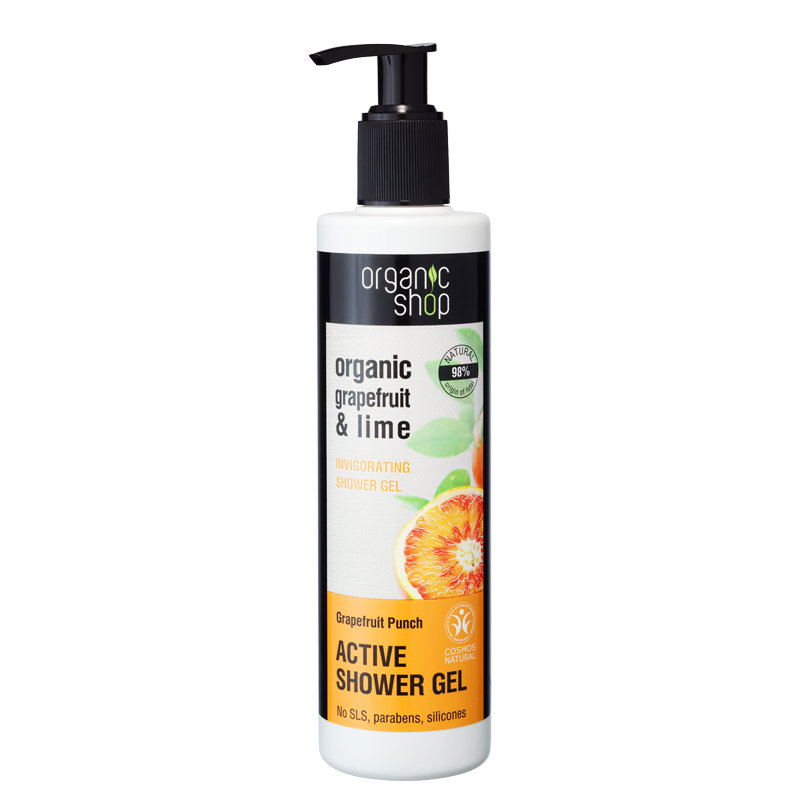 Organic Shop Povzbuzující sprchový gel Grapefruitový punč 280 ml