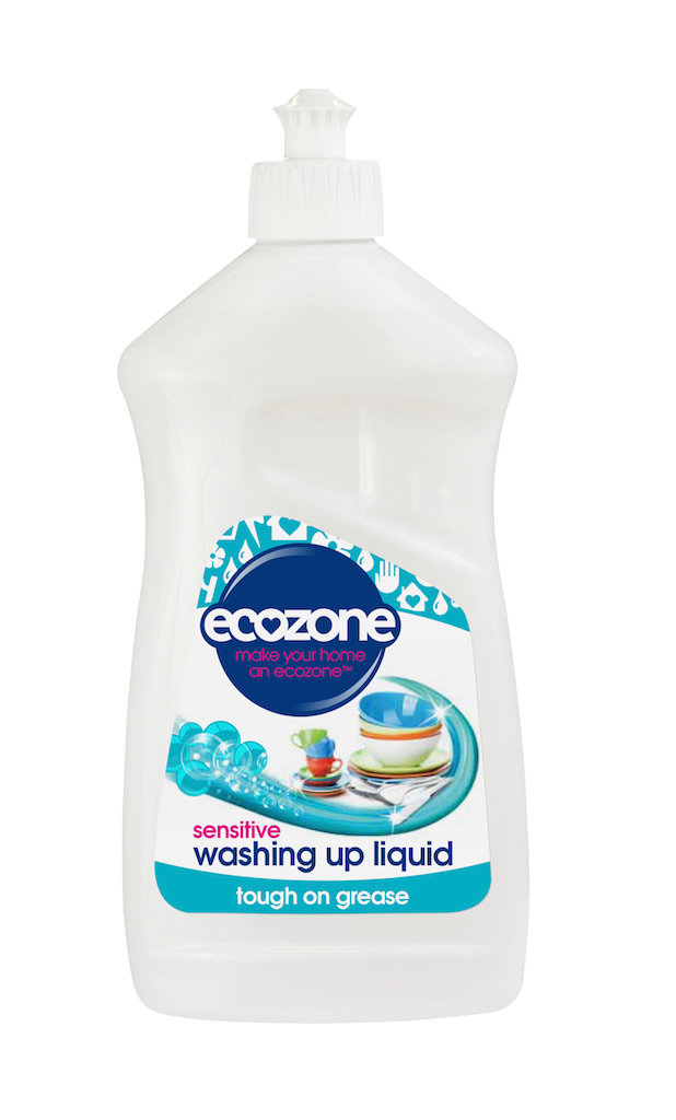 Fotografie Ecozone Na ruční mytí nádobí Sensitive 500 ml