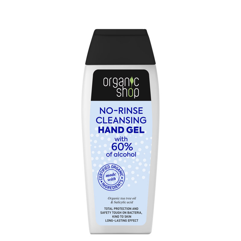 Fotografie Organic Shop Bezoplachový dezinfekční gel na ruce 100 ml