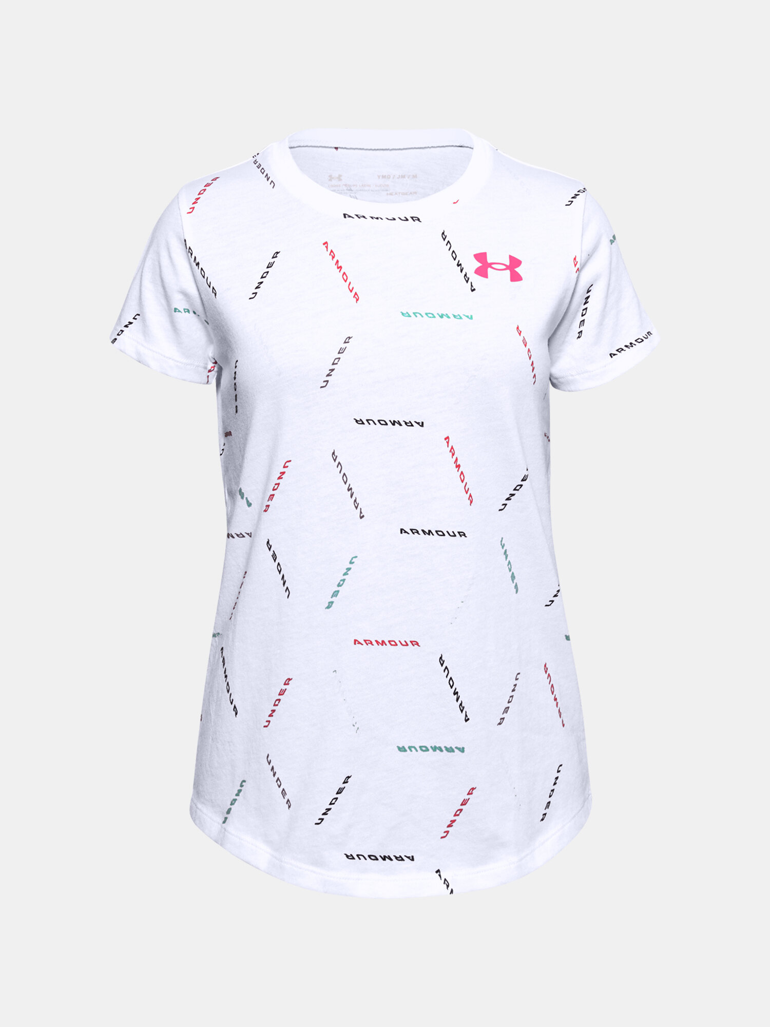 Tričko Under Armour UA Twitch Multi Print SS - bílá