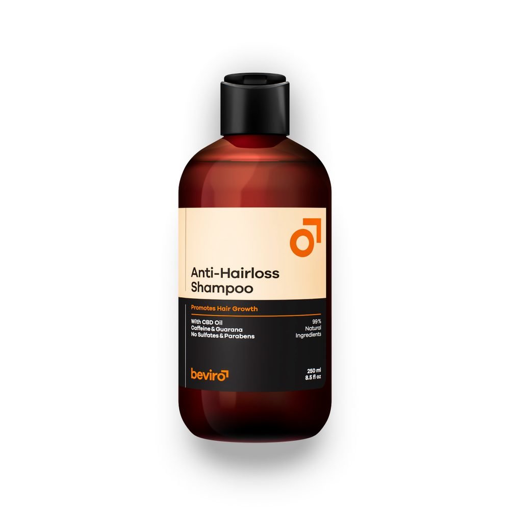 Beviro Přírodní šampon Proti padání vlasů - 250 ml