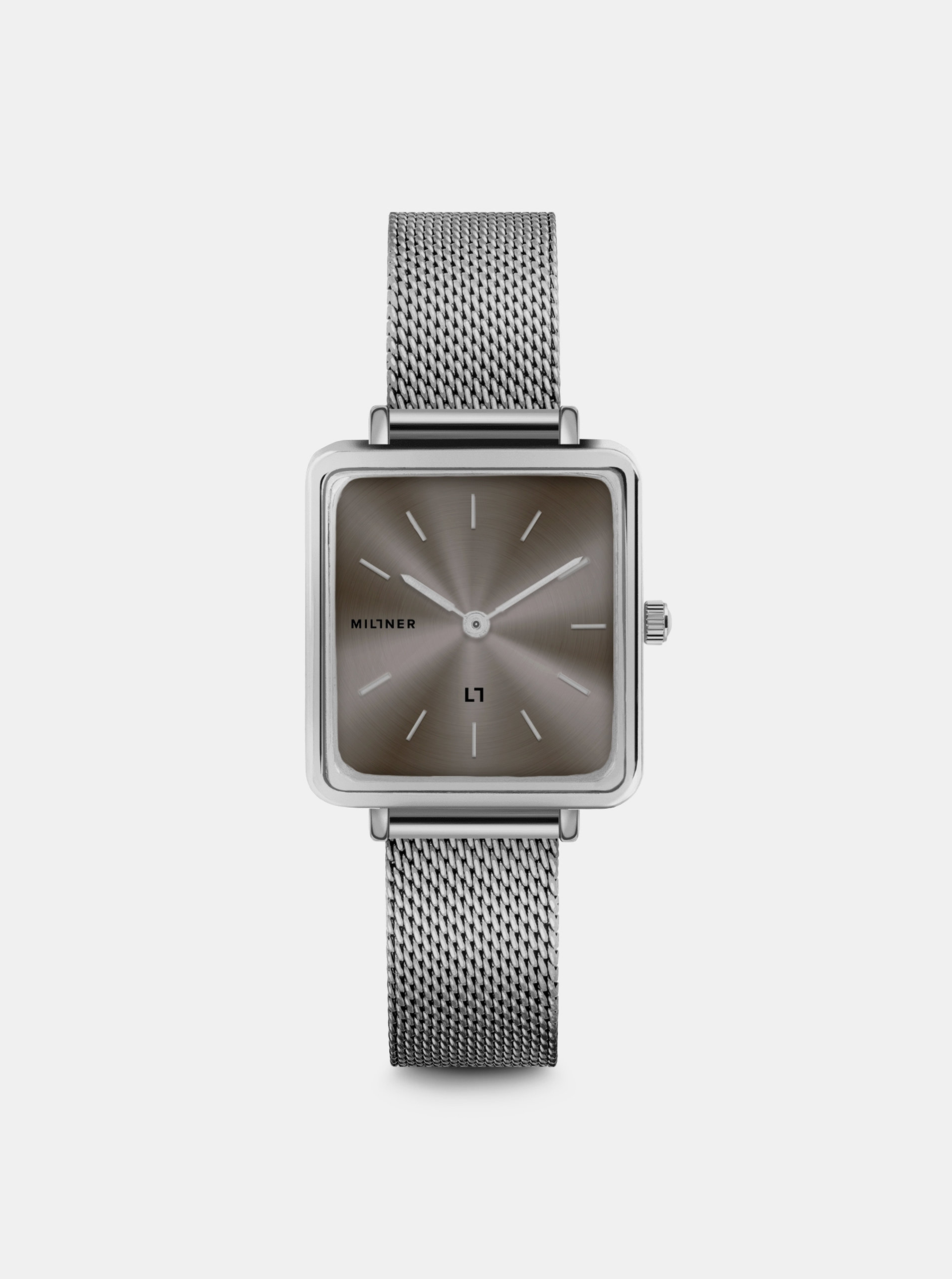 Fotografie Dámské hodinky s nerezovým páskem ve stříbrné barvě Millner Royal