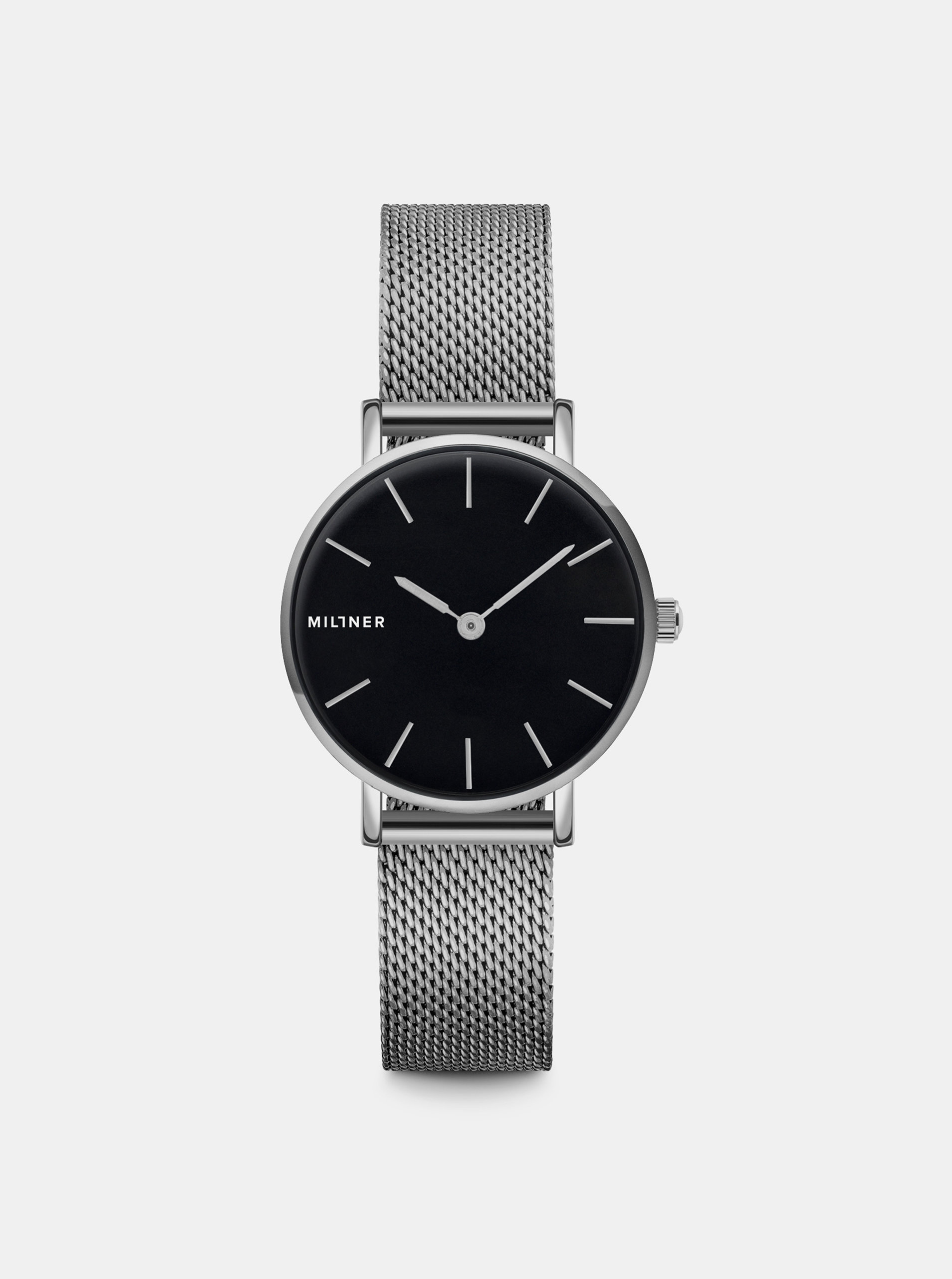 Fotografie Dámské hodinky s nerezovým páskem ve stříbrné barvě Millner Mini