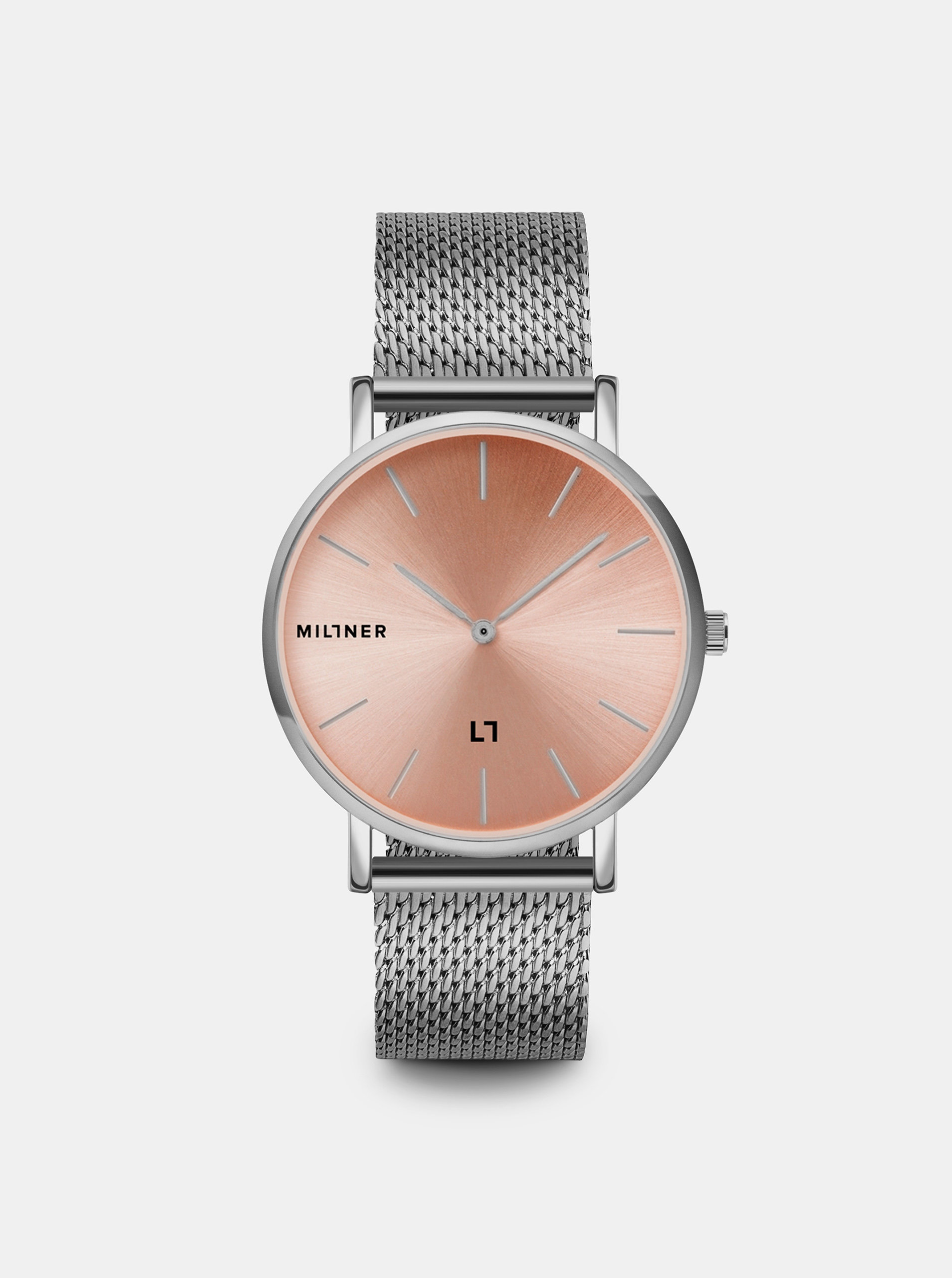 Fotografie Dámské hodinky s nerezovým páskem ve stříbrné barvě Millner Mayfair