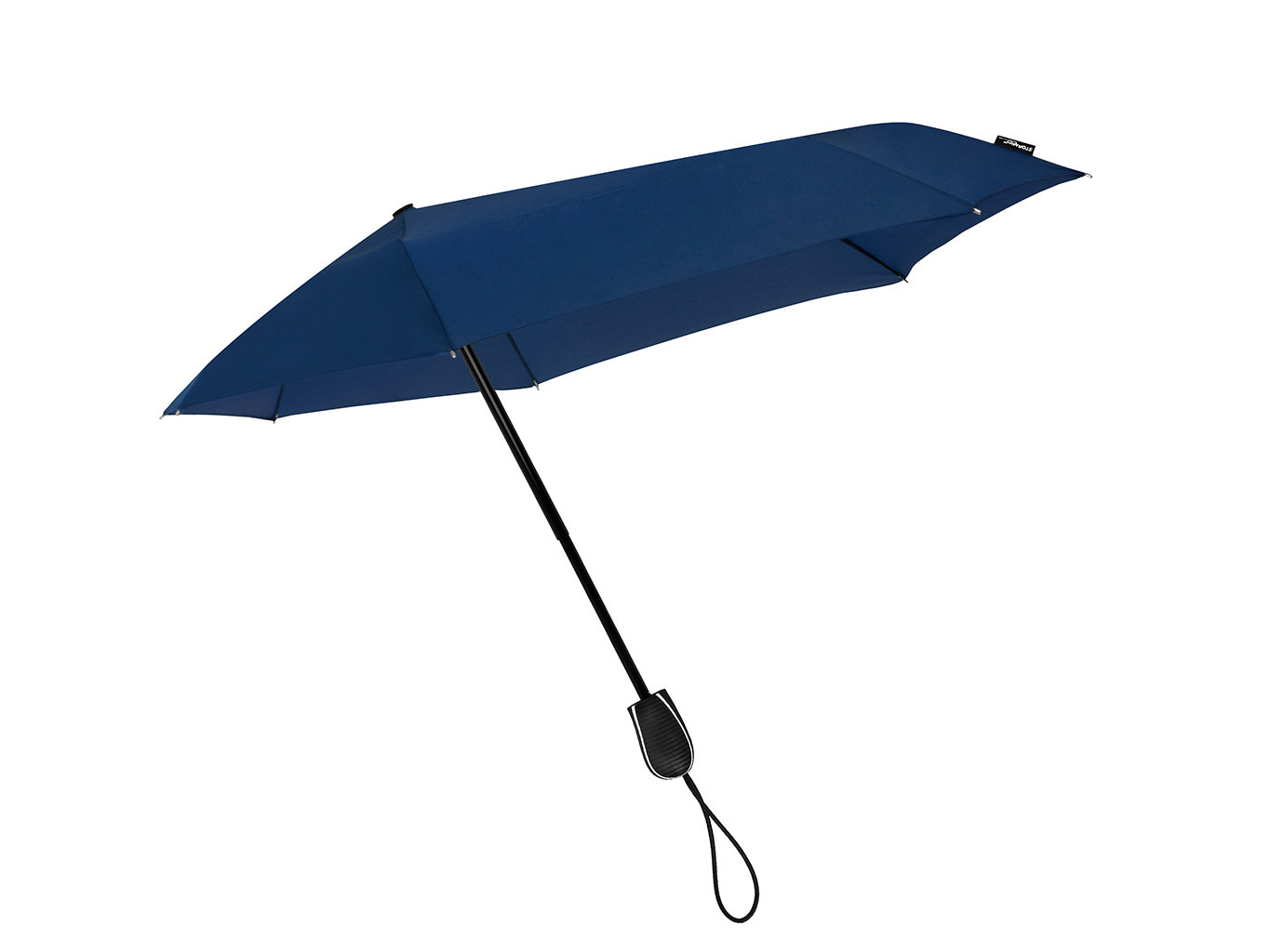 Fotografie STORMini® STORMini® Marine aerodynamický větruodolný skládací deštník - Modrá