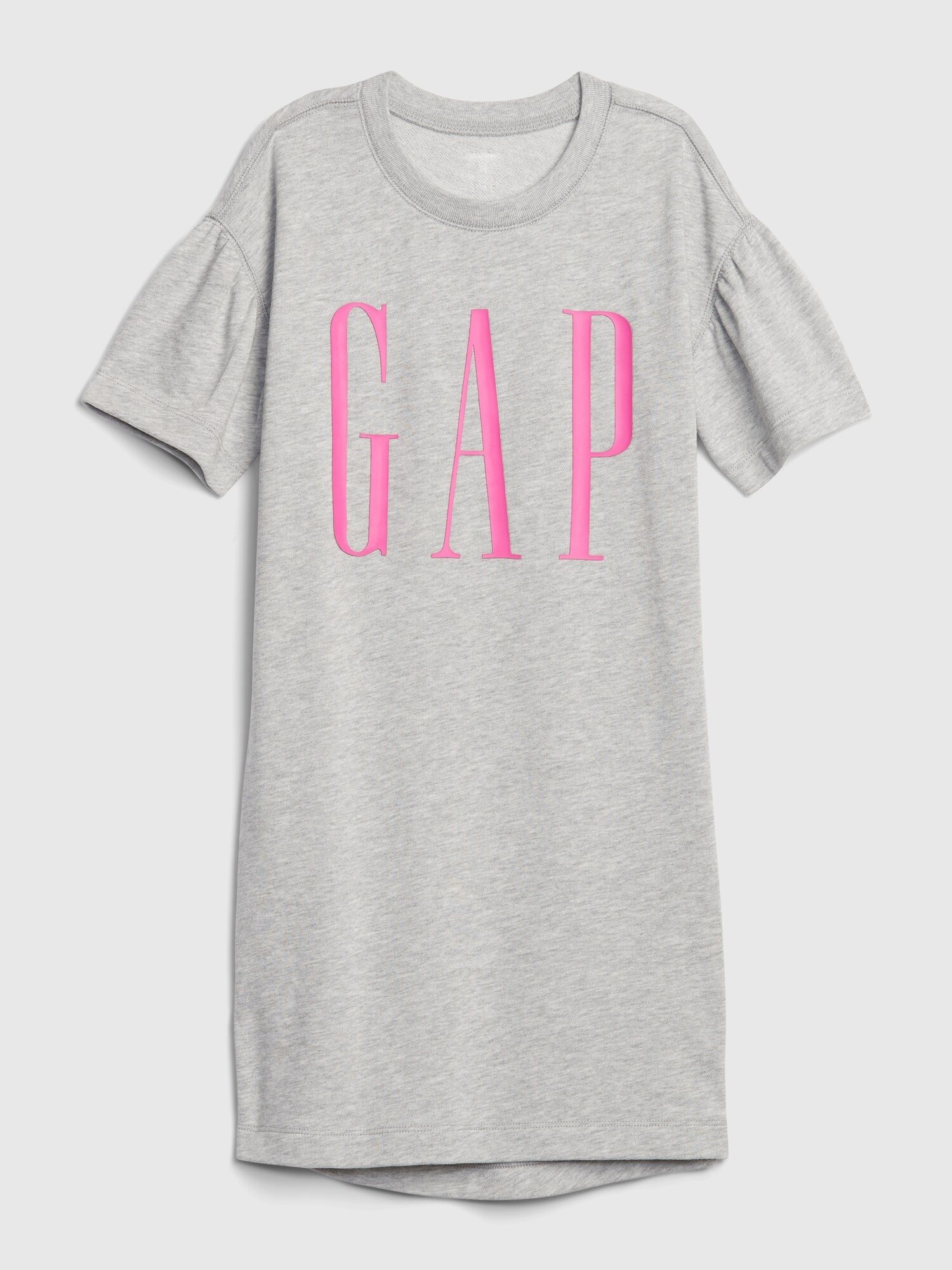 Fotografie Šedé holčičí šaty GAP Logo
