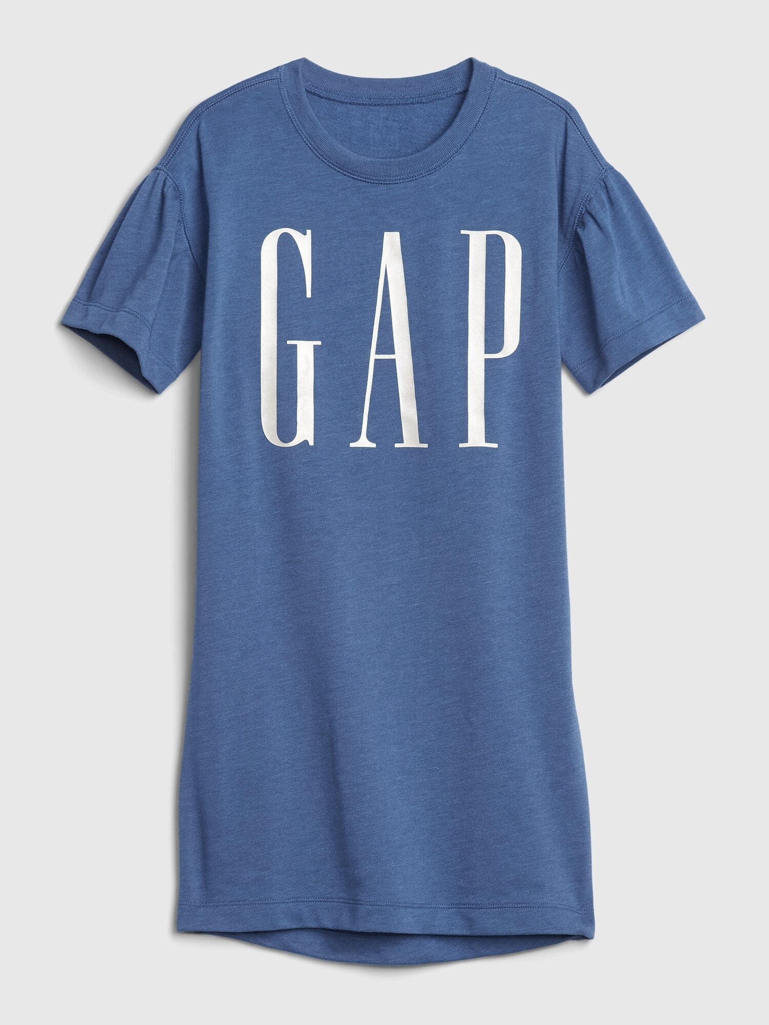 Fotografie Modré holčičí šaty GAP Logo