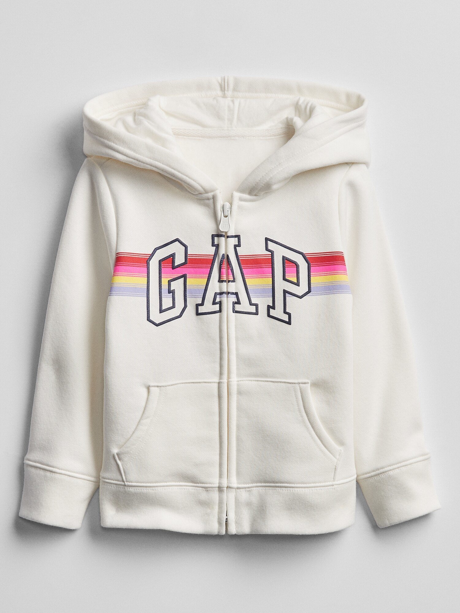 Fotografie Bílá holčičí mikina GAP Logo