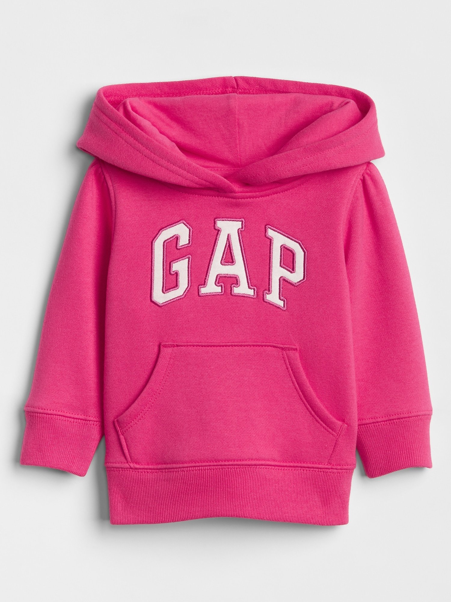 Fotografie Růžová holčičí mikina GAP logo