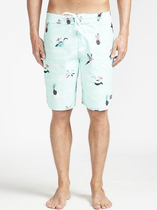 Billabong 73 OG MINT pánské kraťasové plavky - zelená
