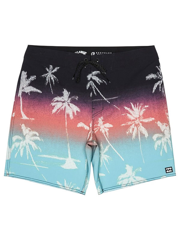 Billabong SUNDAYS PRO AQUA pánské kraťasové plavky - černá