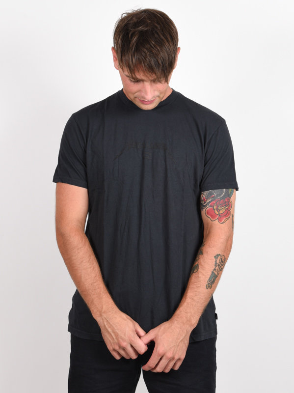 Billabong BLACK ALBUM black pánské triko s krátkým rukávem - černá