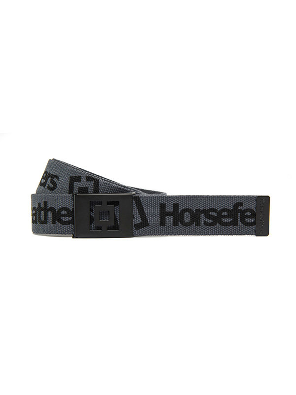 Horsefeathers IDOL GRAY pánský pásek - šedá