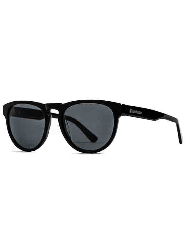 Horsefeathers ZIGGY gloss black/gray sluneční brýle pilotky - černá