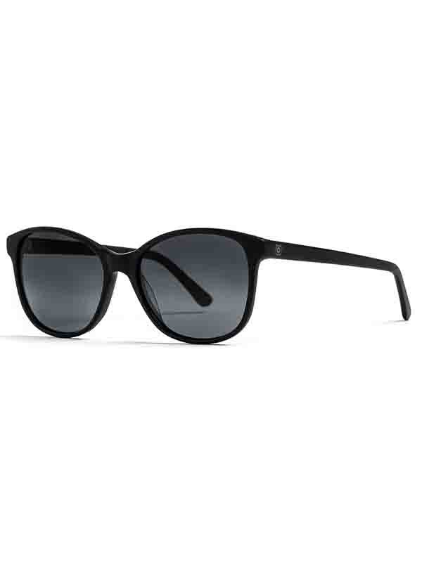 Horsefeathers CHLOE matt black/gray fade out sluneční brýle pilotky - černá