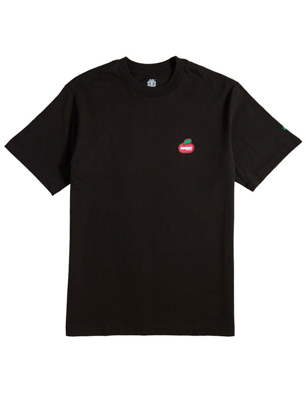 Element YAWYE FLINT BLACK dětské triko s krátkým rukávem - černá