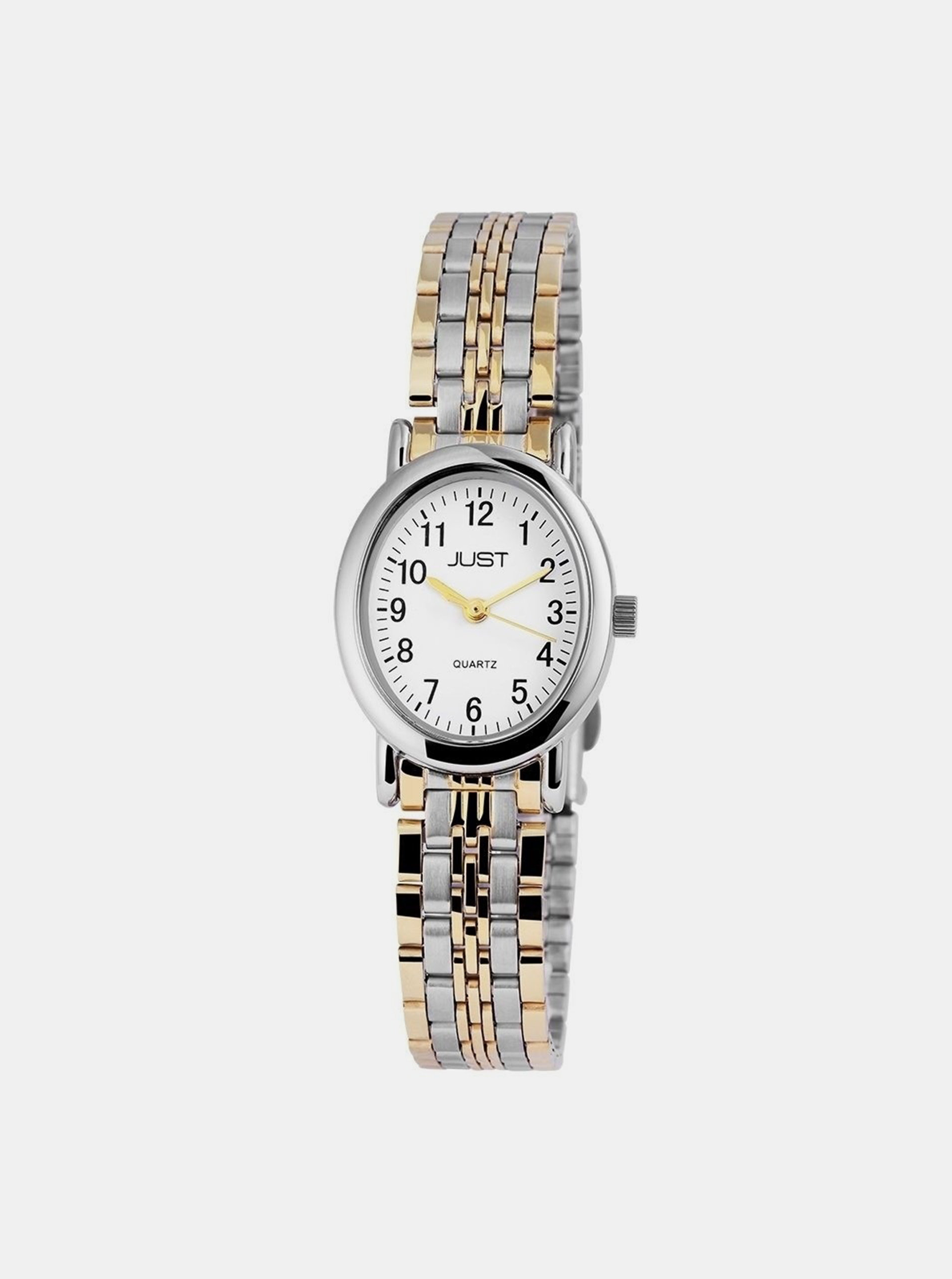 Fotografie Dámské hodinky s nerezovým páskem ve stříbrné barvě Just