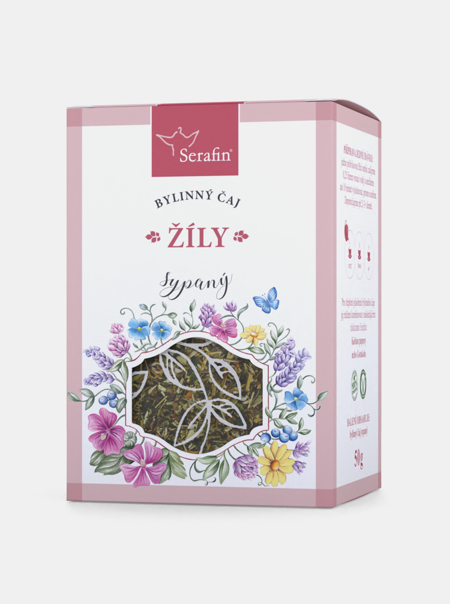 Bylinný sypaný čaj Serafin - Žíly (50 g)