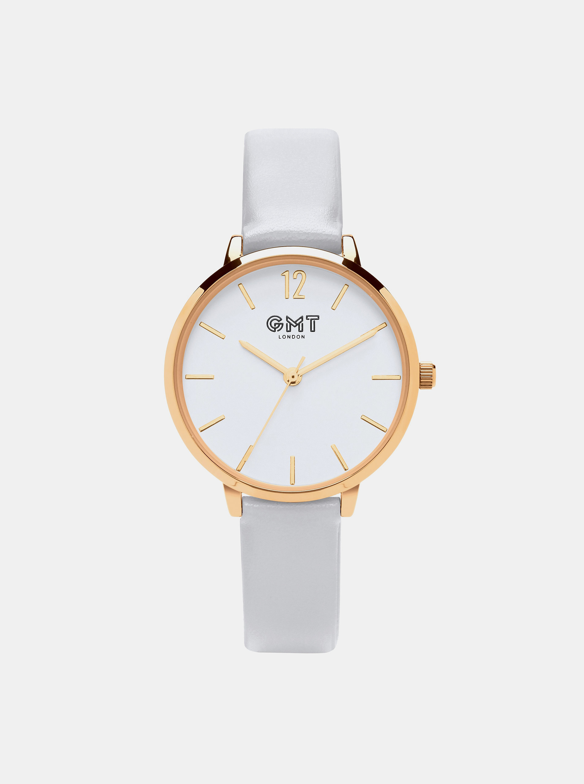 Bílé dámské hodinky GMT