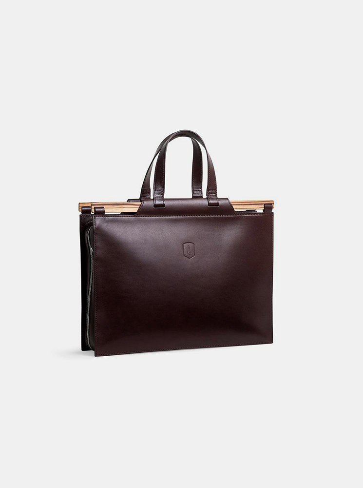 Business kožená taška Lineari Handbag BeWooden