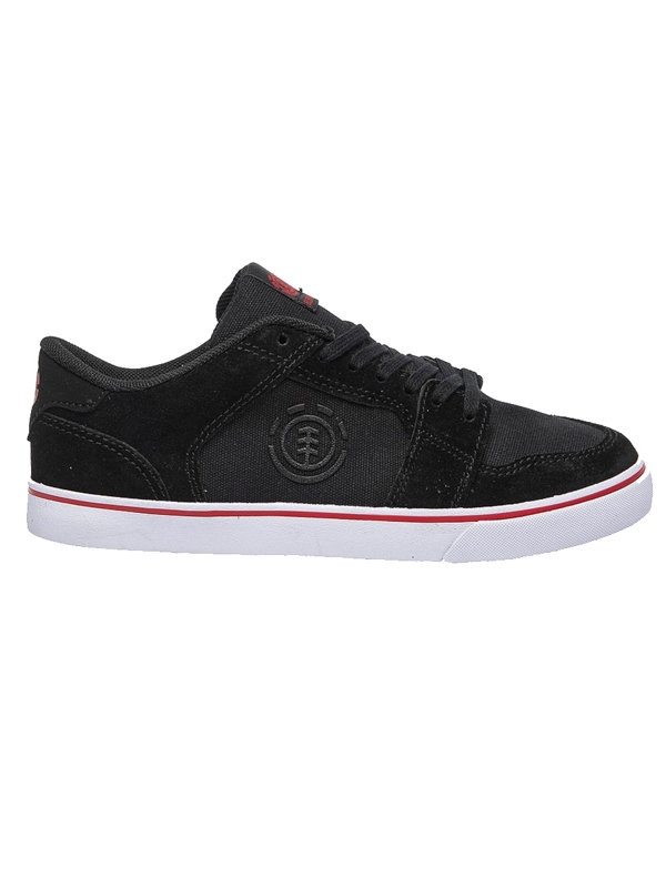 Element HEATLEY BLACK RED letní boty dětské - černá