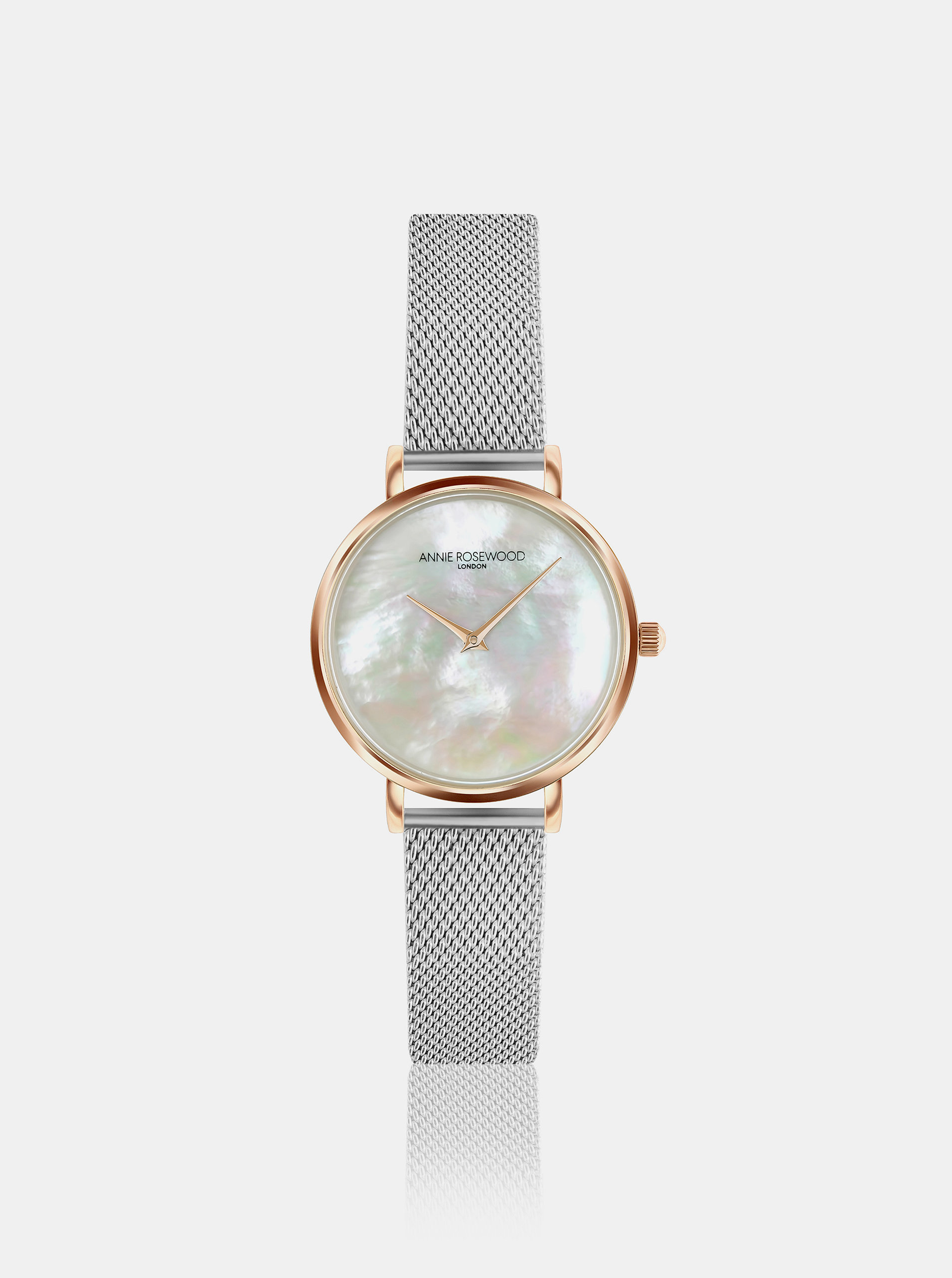 Fotografie Dámské hodinky s nerezovým páskem ve stříbrné barvě Annie Rosewood