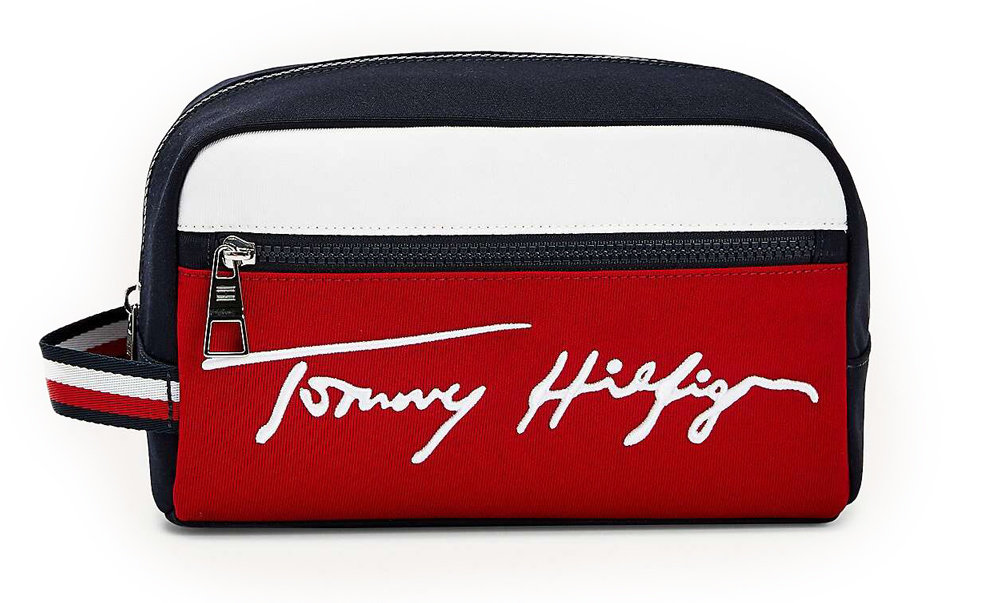 Fotografie Tommy Hilfiger barevná kosmetická taška Signature Washbag