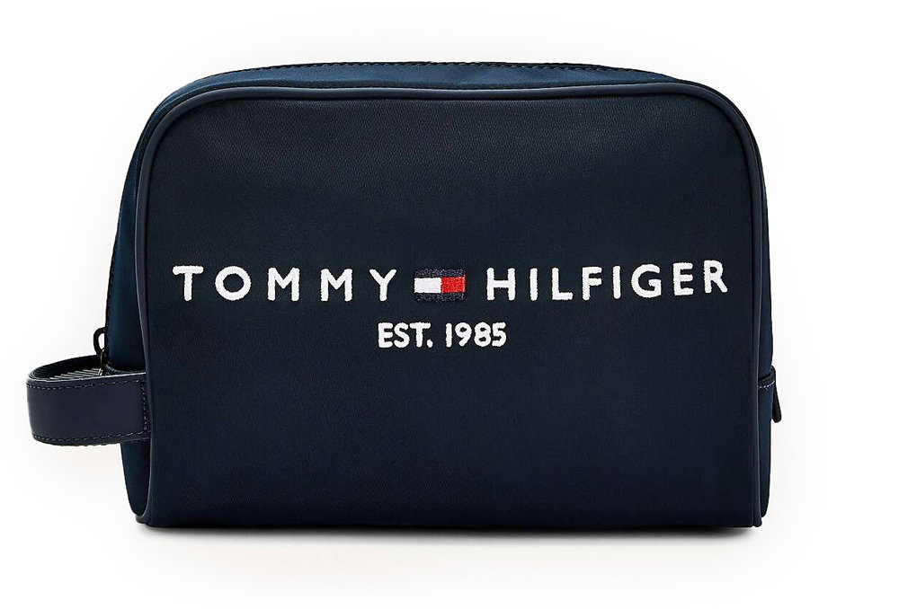 Tommy Hilfiger modrá kosmetická taška Established Washbag
