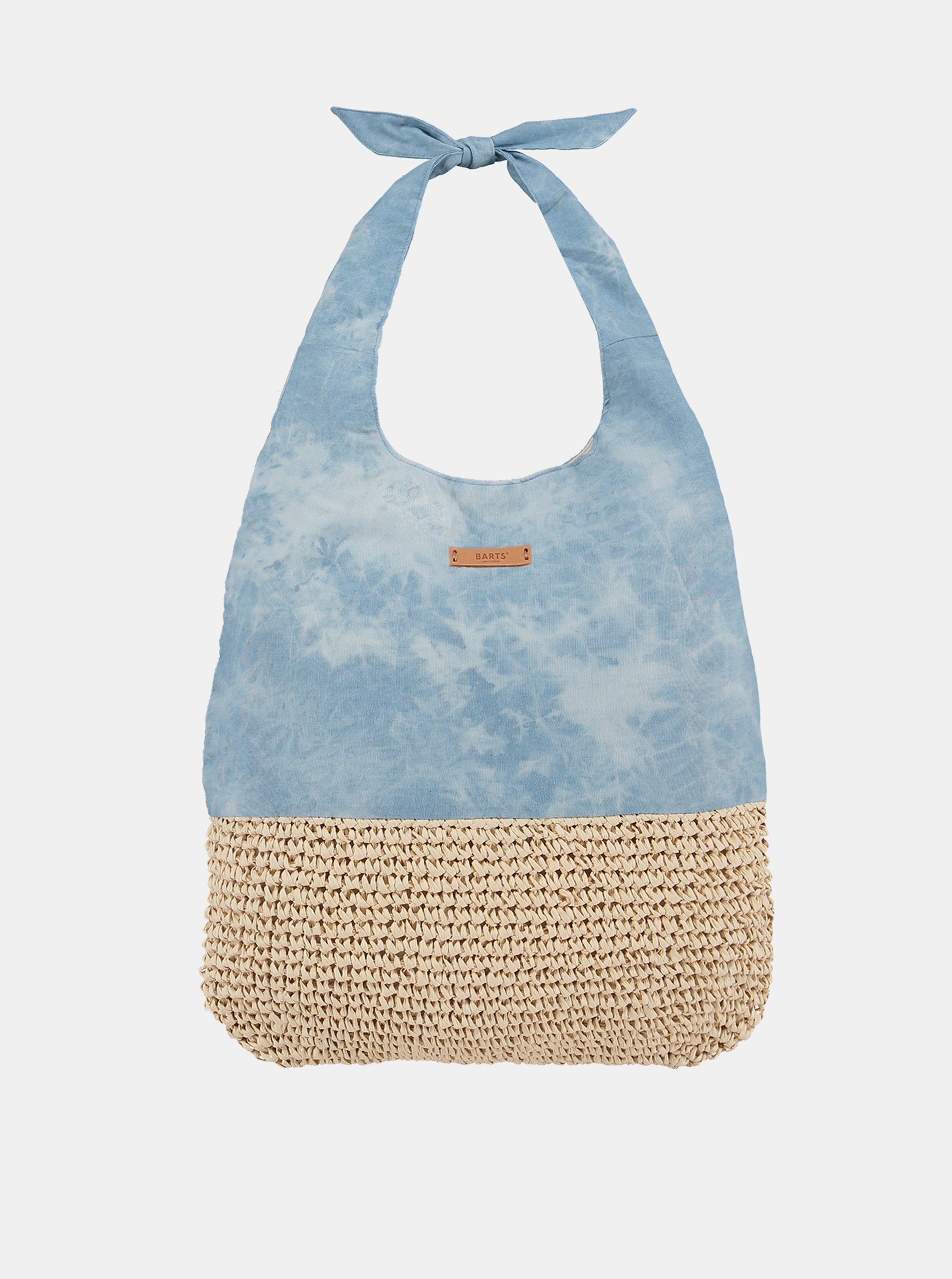 Fotografie Modrá dámská batikovaná plážová taška BARTS