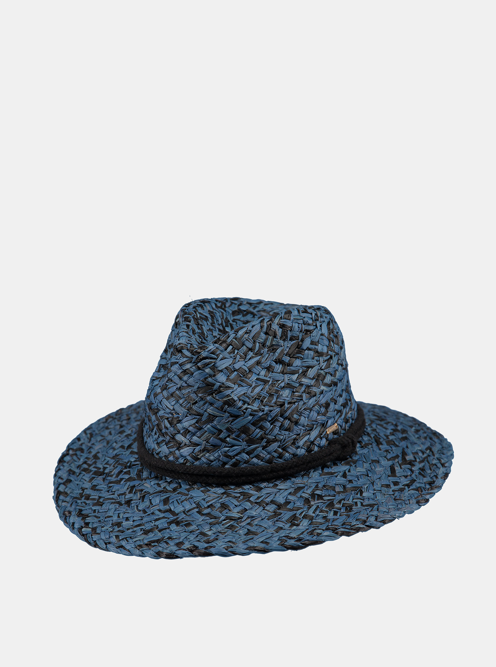 Fotografie Modrý dámský slaměný klobouk BARTS