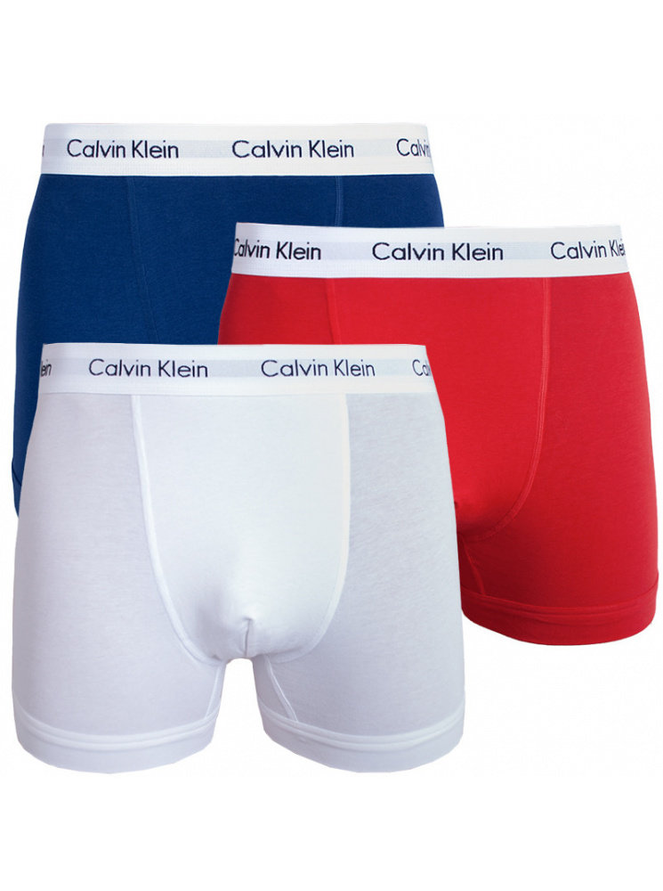 3PACK pánské boxerky Calvin Klein vícebarevné