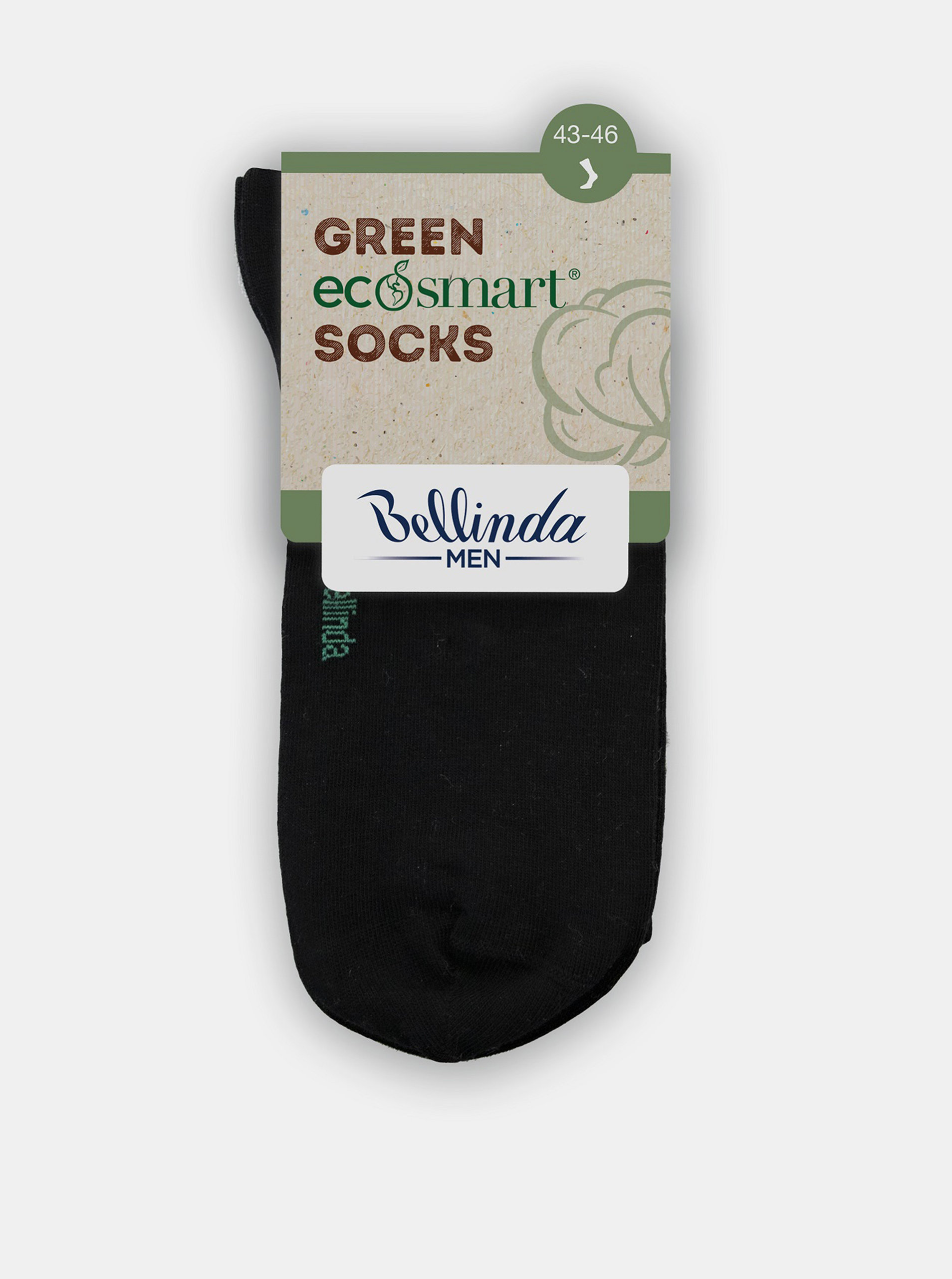 Pánské ponožky GREEN ECOSMART MEN SOCKS - Pánské ponožky z bio bavlny - černá