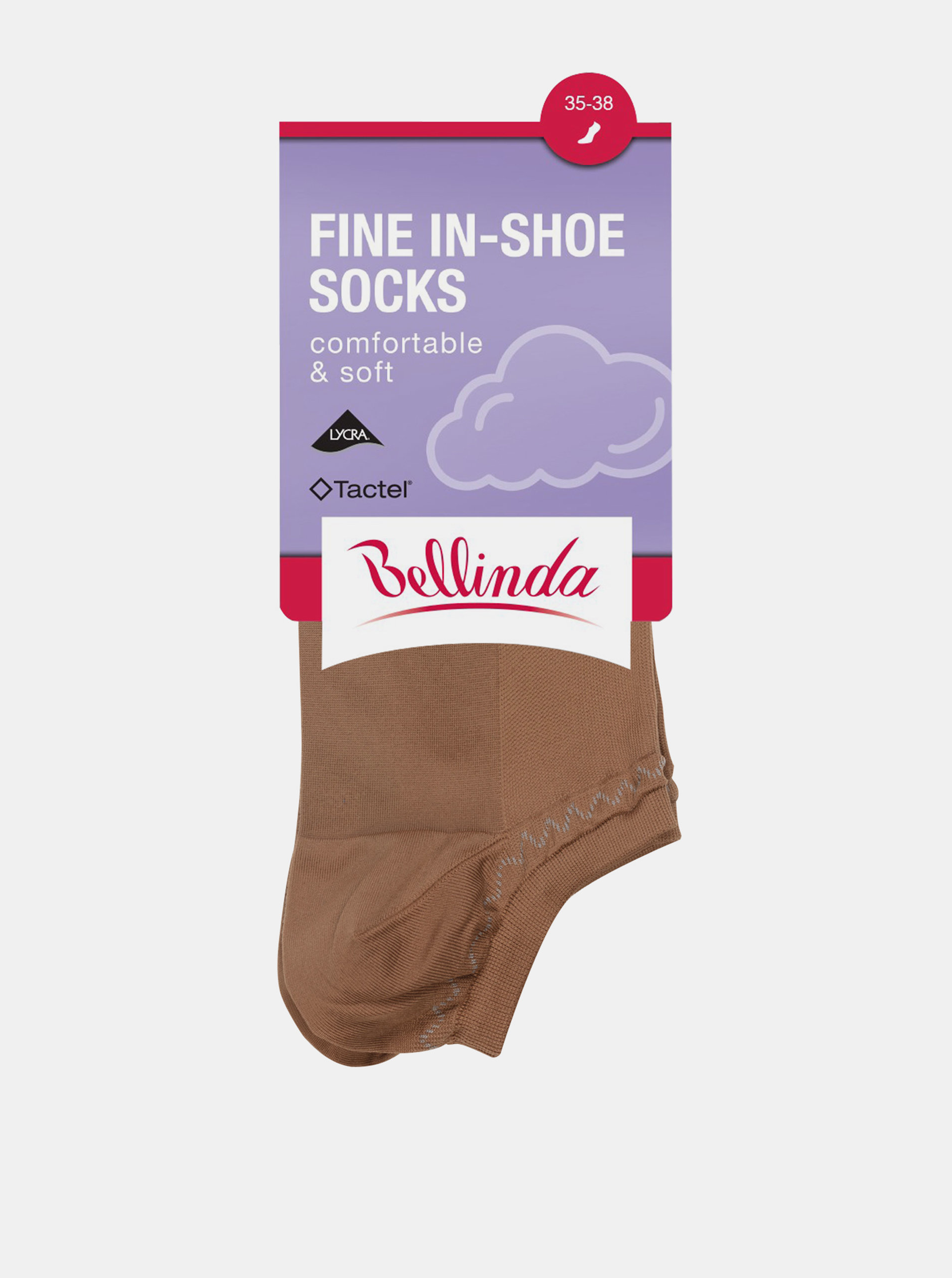 Fotografie Dámské ponožky FINE IN-SHOE SOCKS - Dámské nízké ponožky - černá