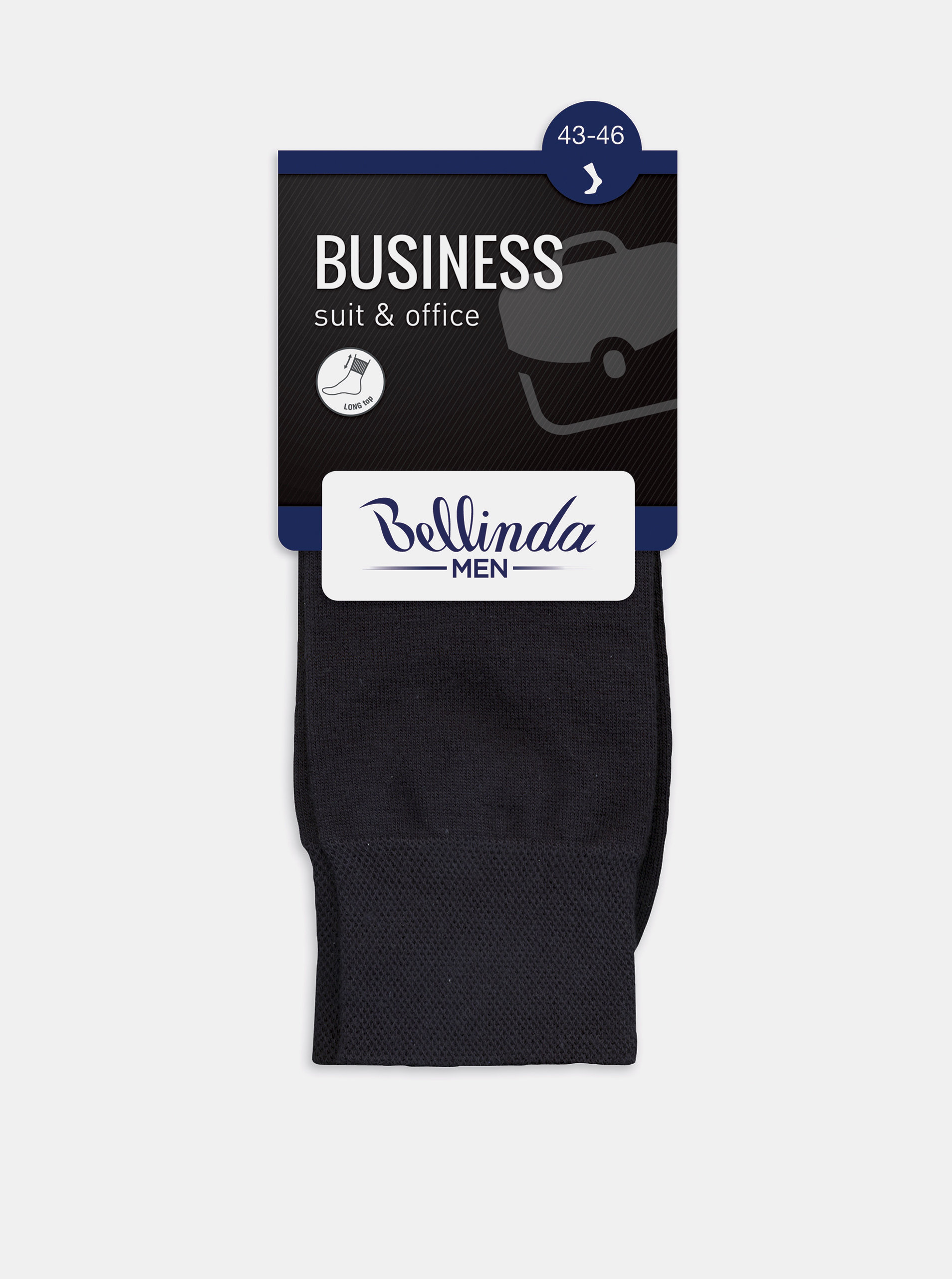 Fotografie Pánské ponožky BUSINESS SOCKS - Pánské business ponožky - hnědá