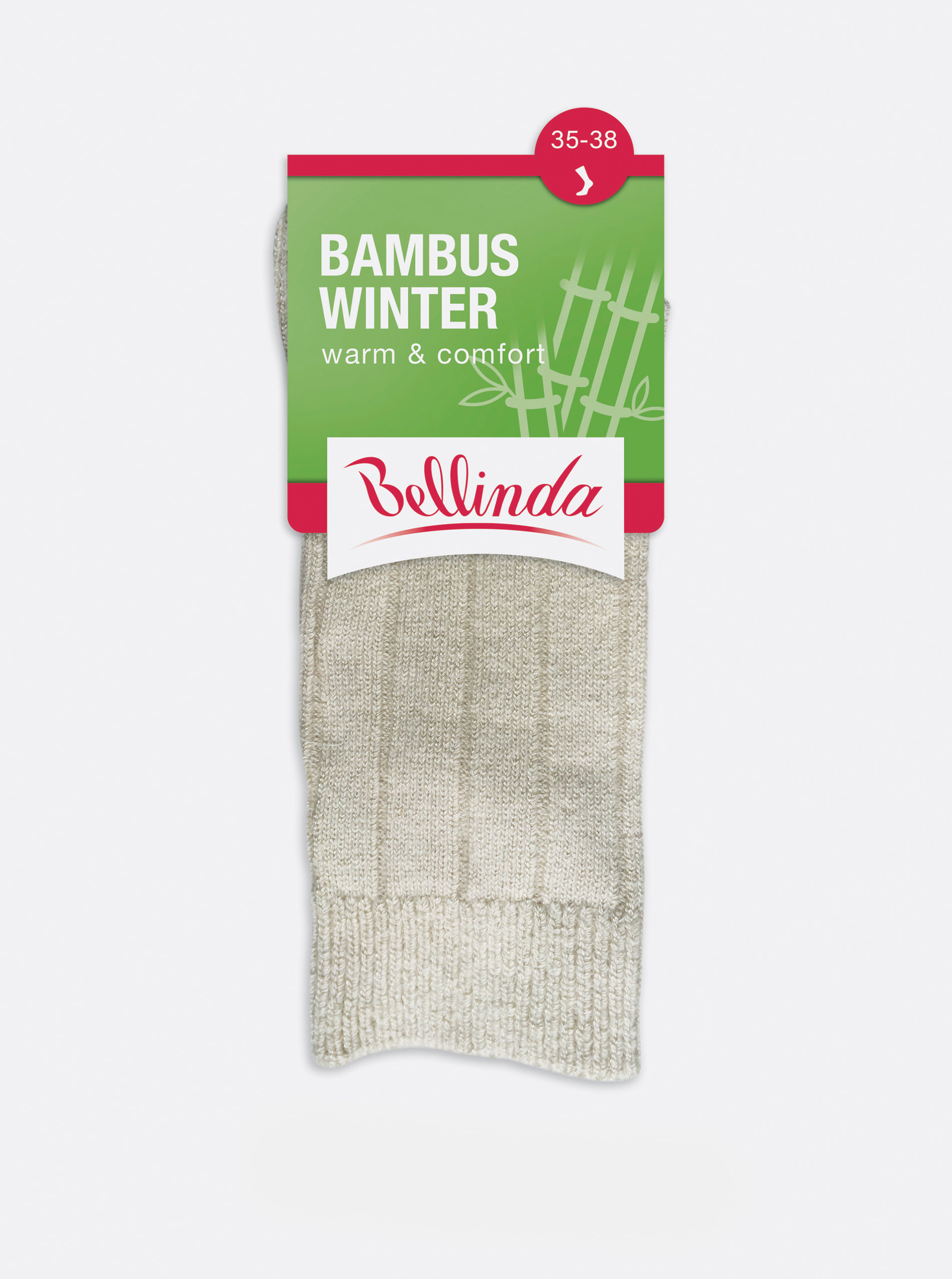Dámské zimní ponožky BAMBUS WINTER SOCKS - Dámské zimní bambusové ponožky - černá