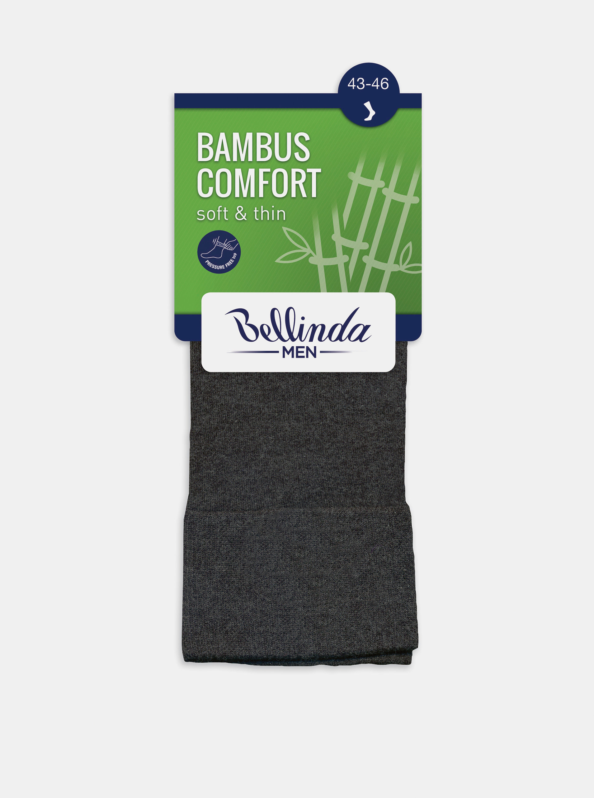 Fotografie Pánské ponožky BAMBUS COMFORT SOCKS - Bambusové klasické pánské ponožky - oranžová