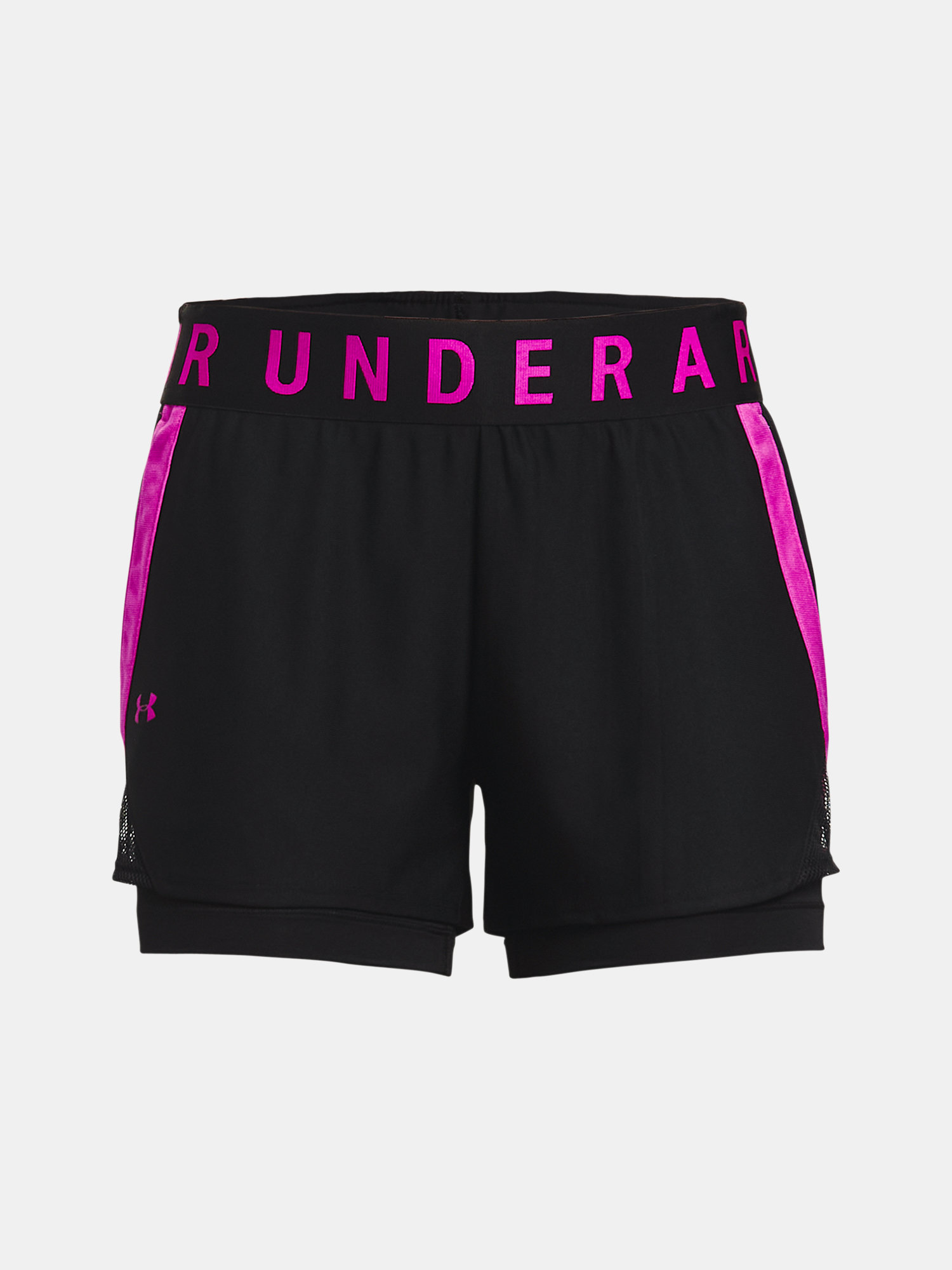 Fotografie Kraťasy Under Armour Play Up 2-in-1 Shorts - černá