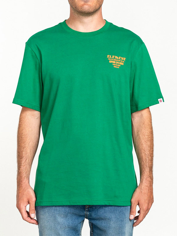 Fotografie Element CURRY VERDANT GREEN pánské triko s krátkým rukávem - zelená