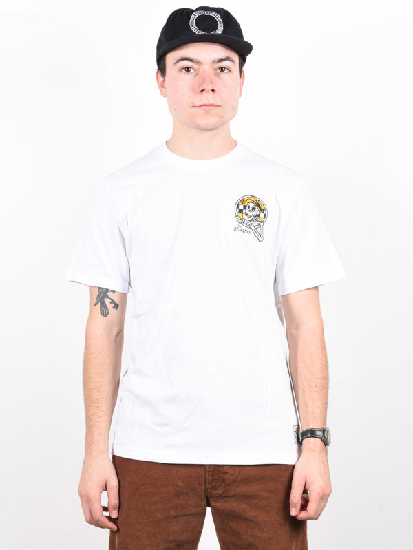 Fotografie Element TAXI DRIVER OPTIC WHITE pánské triko s krátkým rukávem - bílá