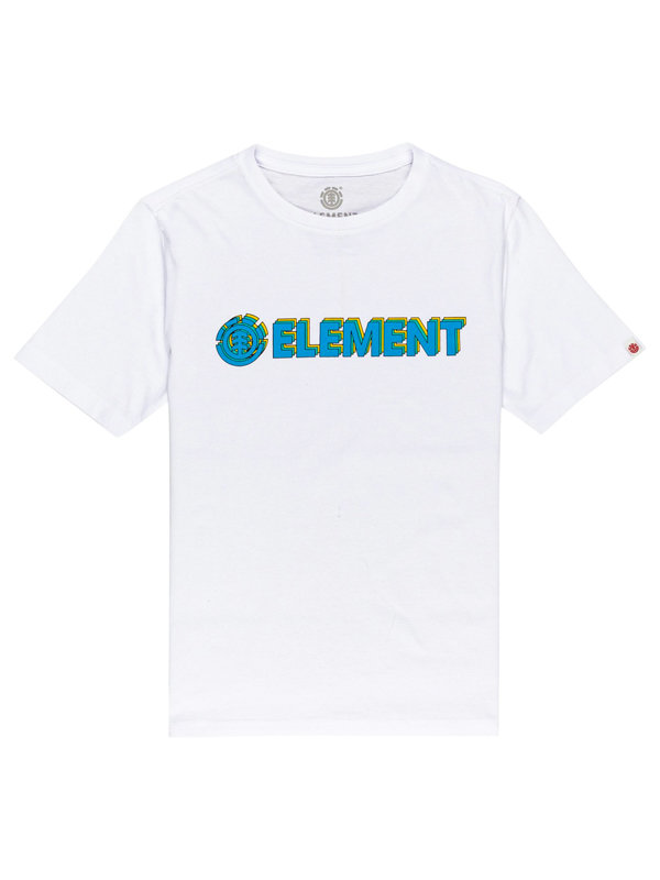 Element BLAZIN 3D DANDELION pánské triko s krátkým rukávem - bílá
