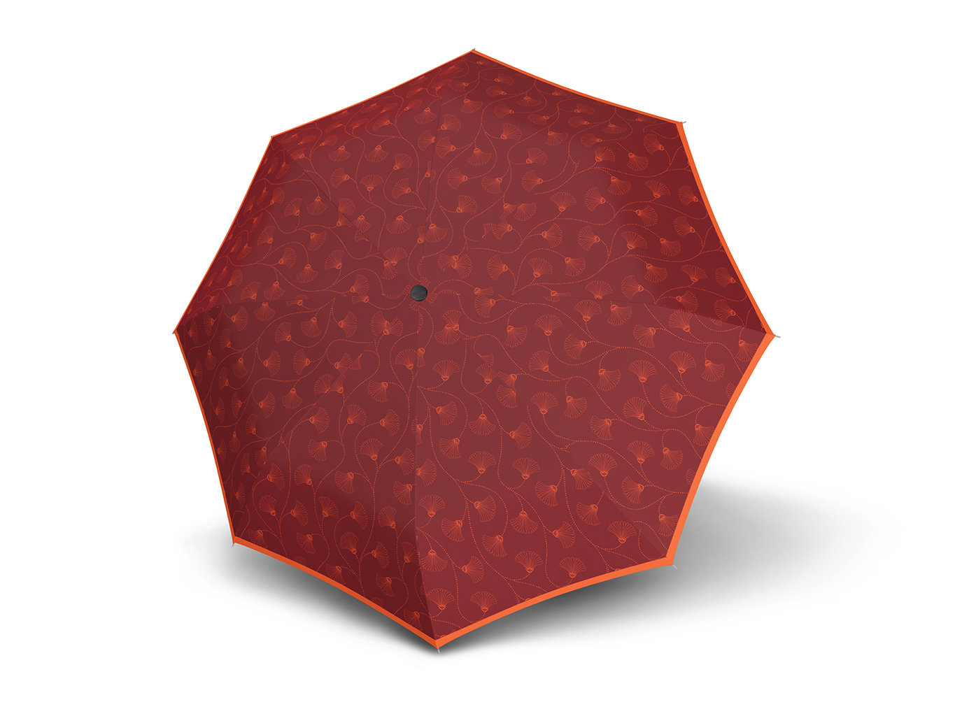 Fotografie Doppler Magic Fiber Style II plně automatický deštník - Červená