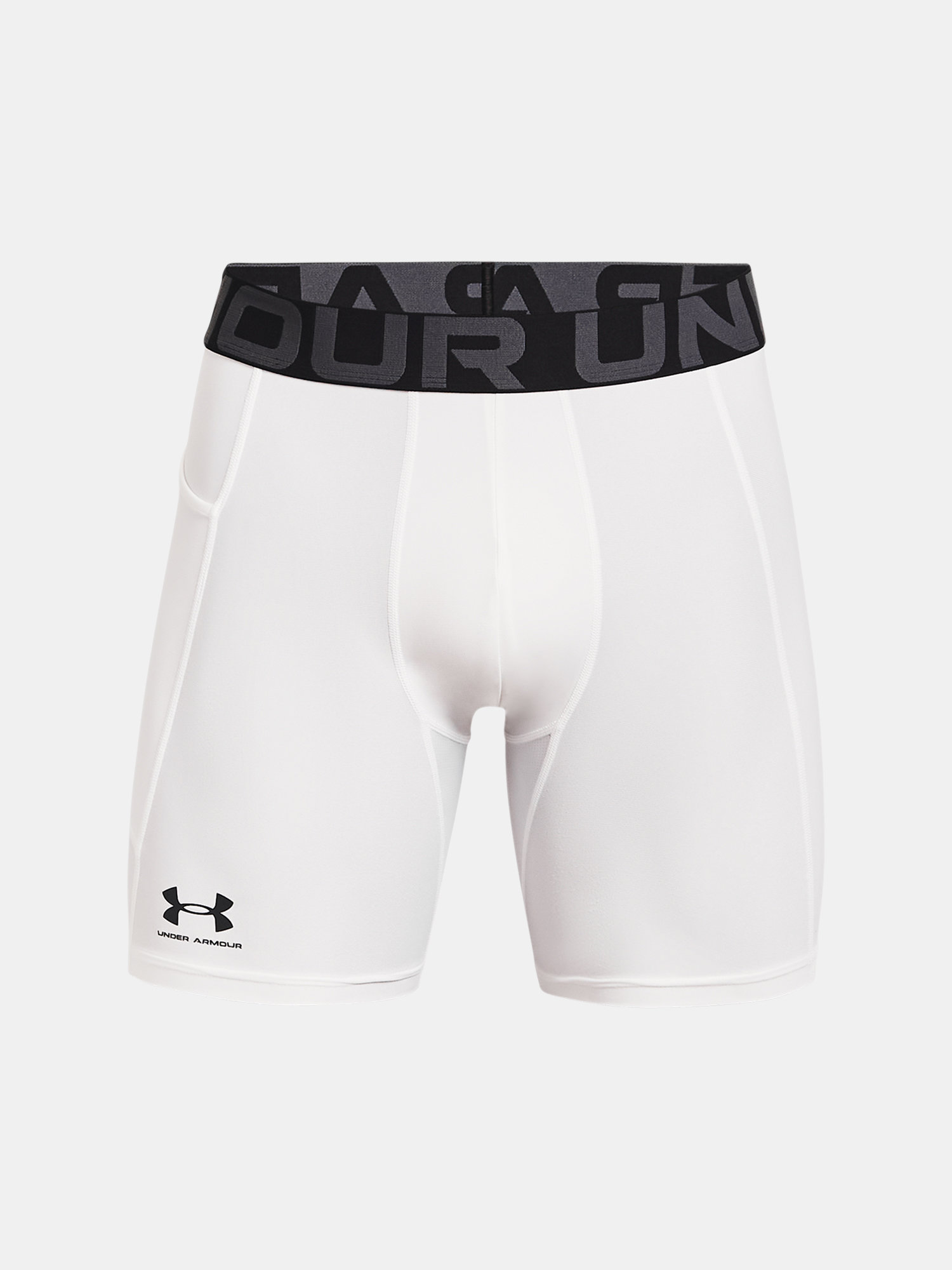 Kompresní šortky Under Armour UA HG Armour Shorts - bílá
