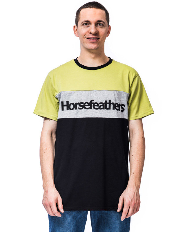 Fotografie Horsefeathers SPAZ linden green pánské triko s krátkým rukávem