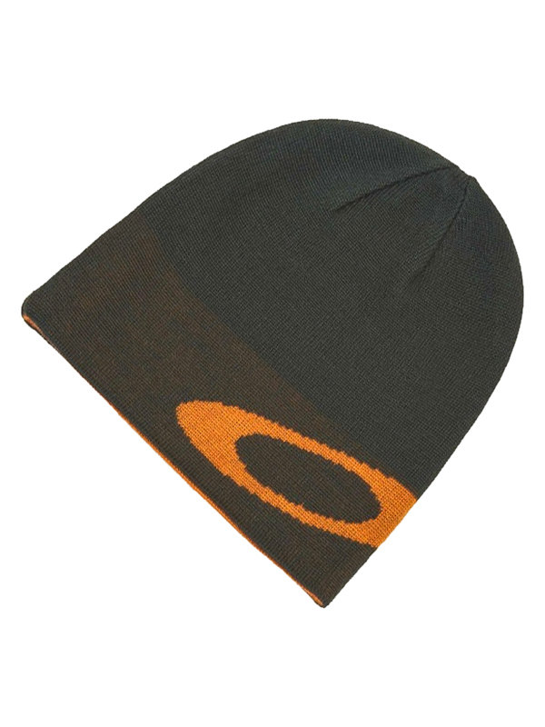 Fotografie Oakley BEANIE ELLIPSE NEW DARK BRUSH pánská čepice - černá