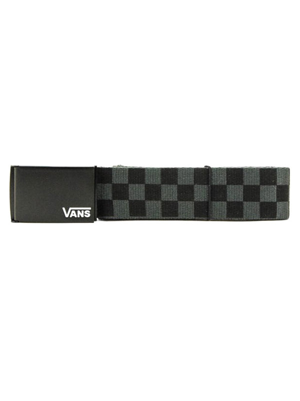 Vans DEPPSTER II WEB Black/Charcoal pánský pásek - šedá
