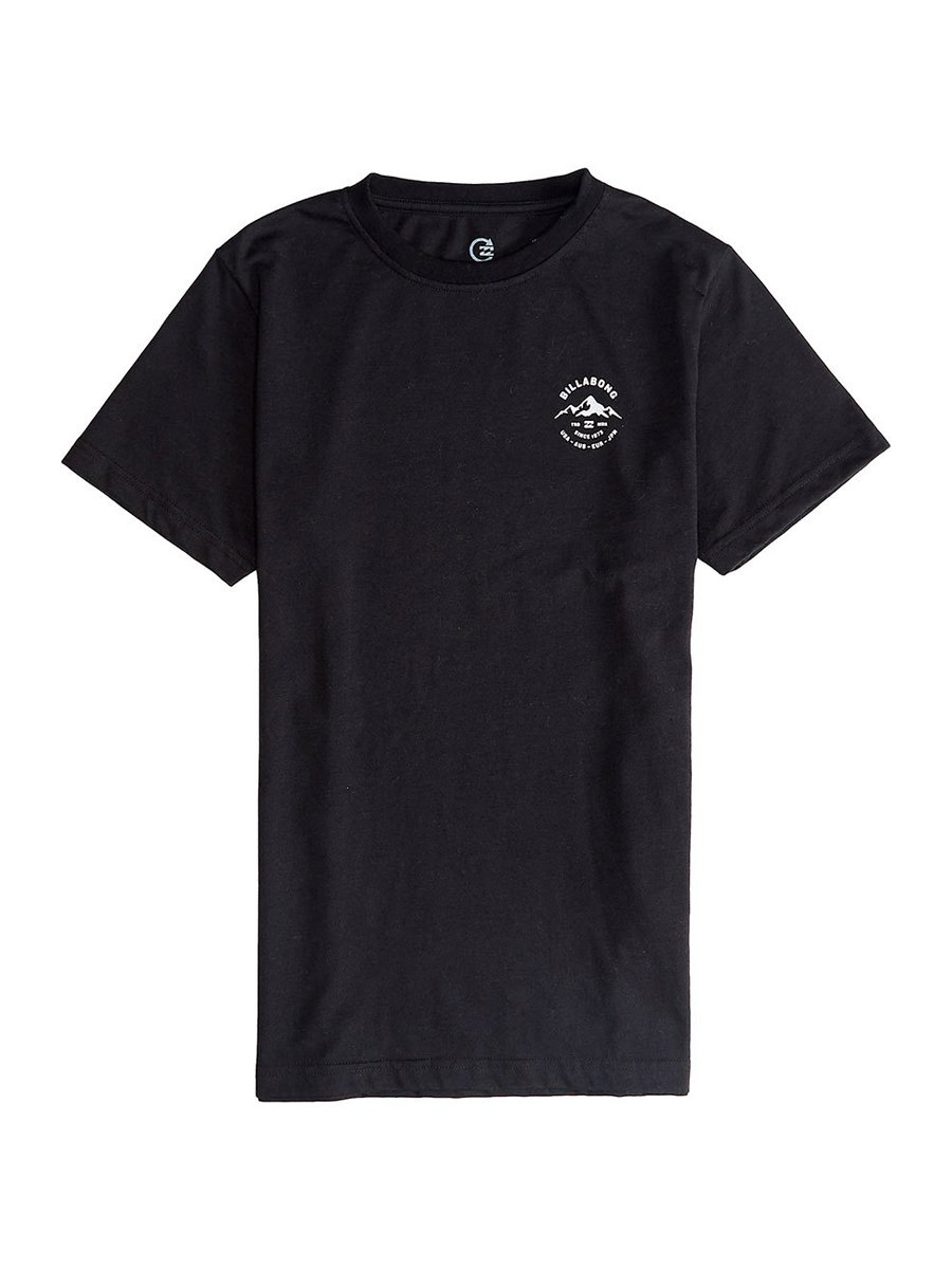Billabong AURORA black dětské triko s krátkým rukávem - černá